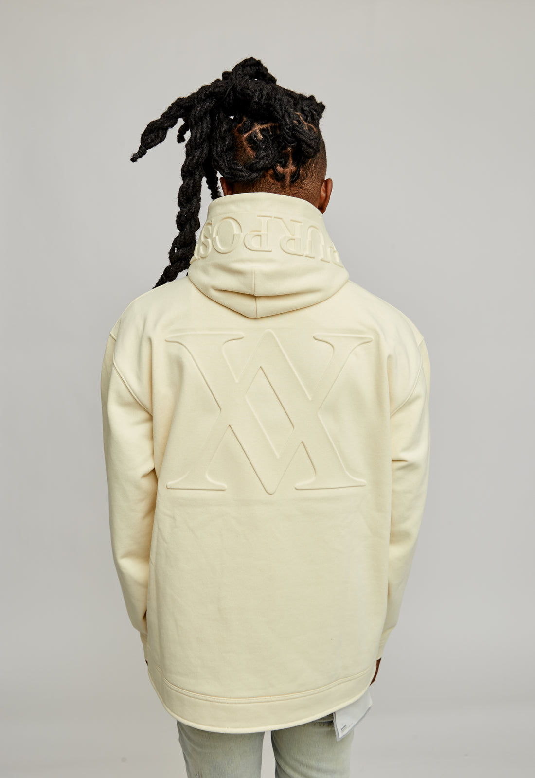 Embossed Purpose Hoodie