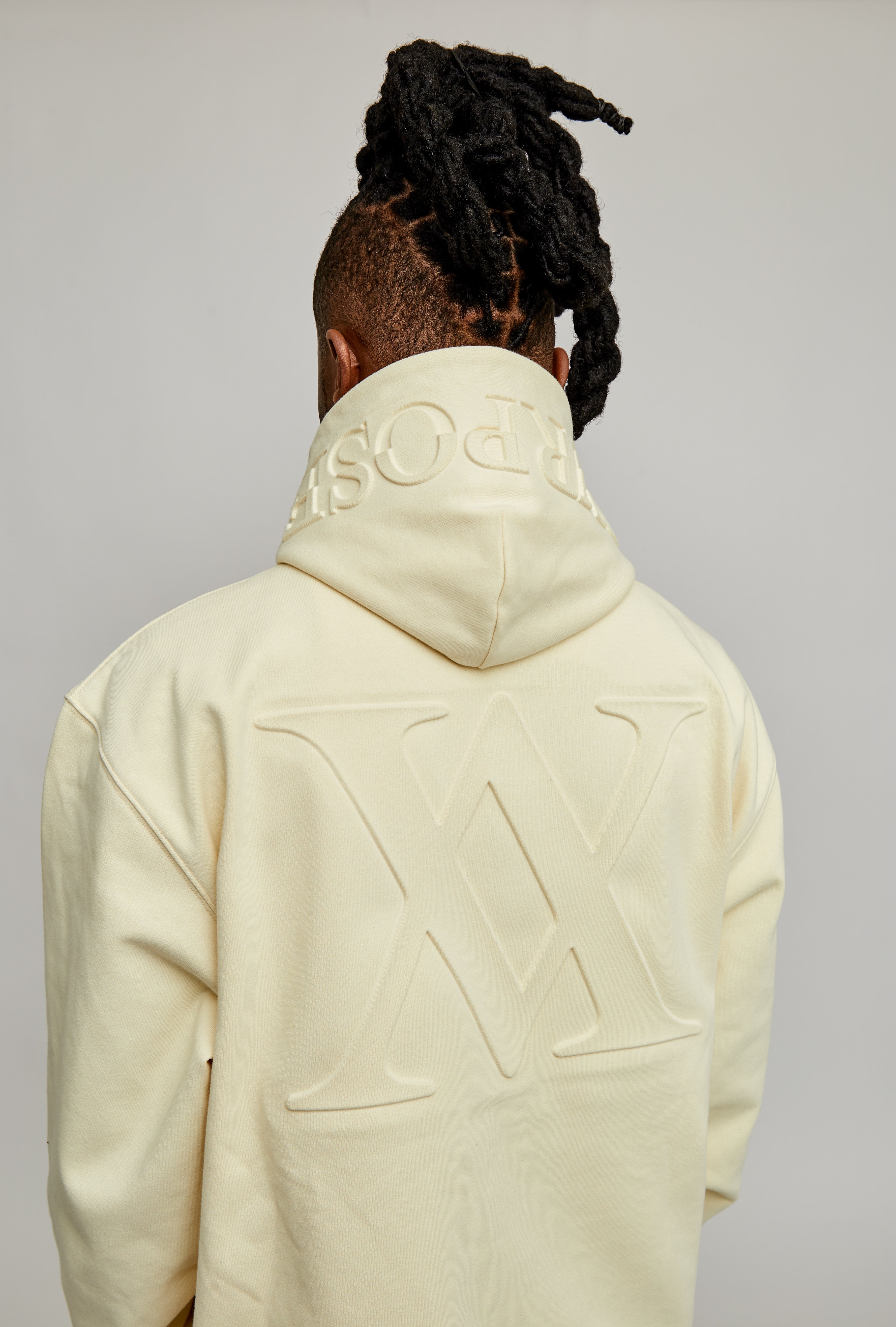 Embossed Purpose Hoodie