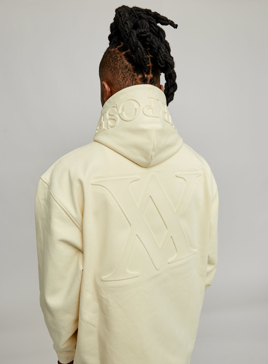 Embossed Purpose Hoodie