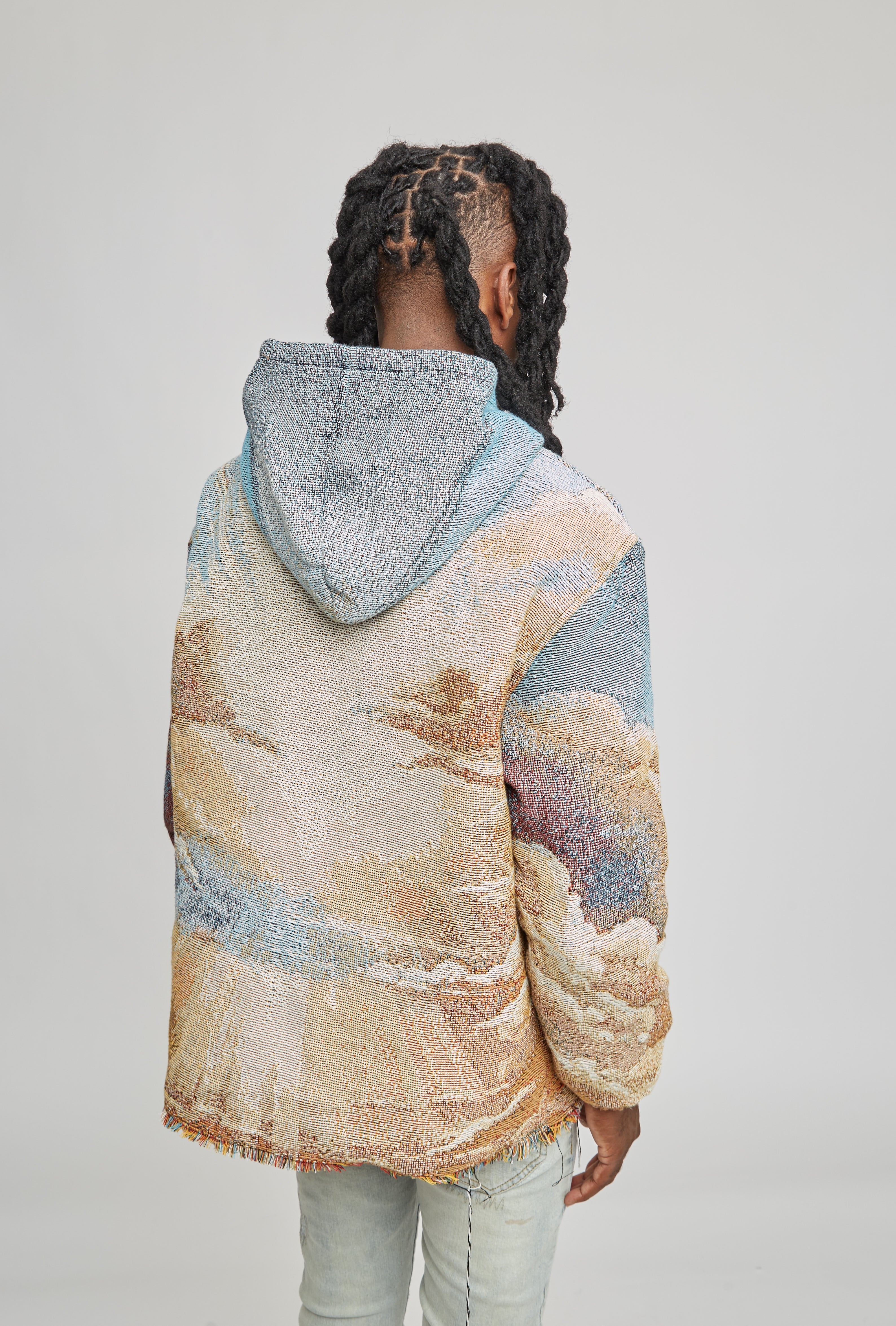 Heaven on Earth Tapestry Hoodie