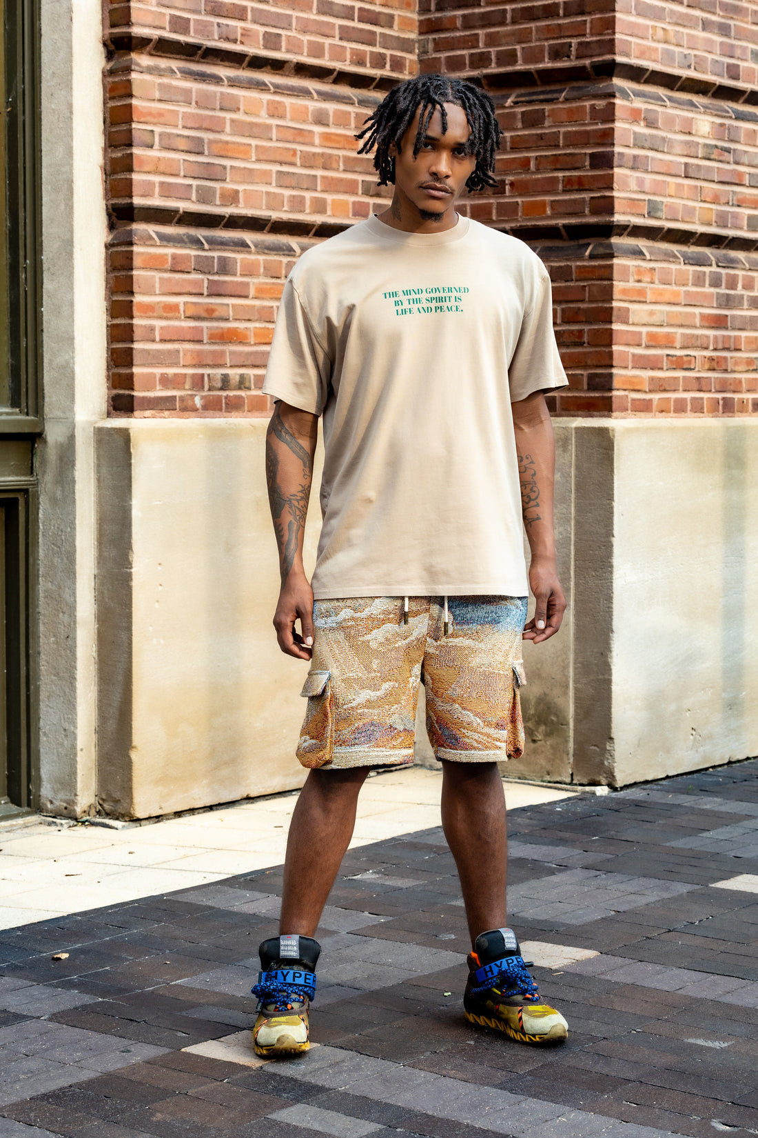 Overcome The Flesh Statement Tee