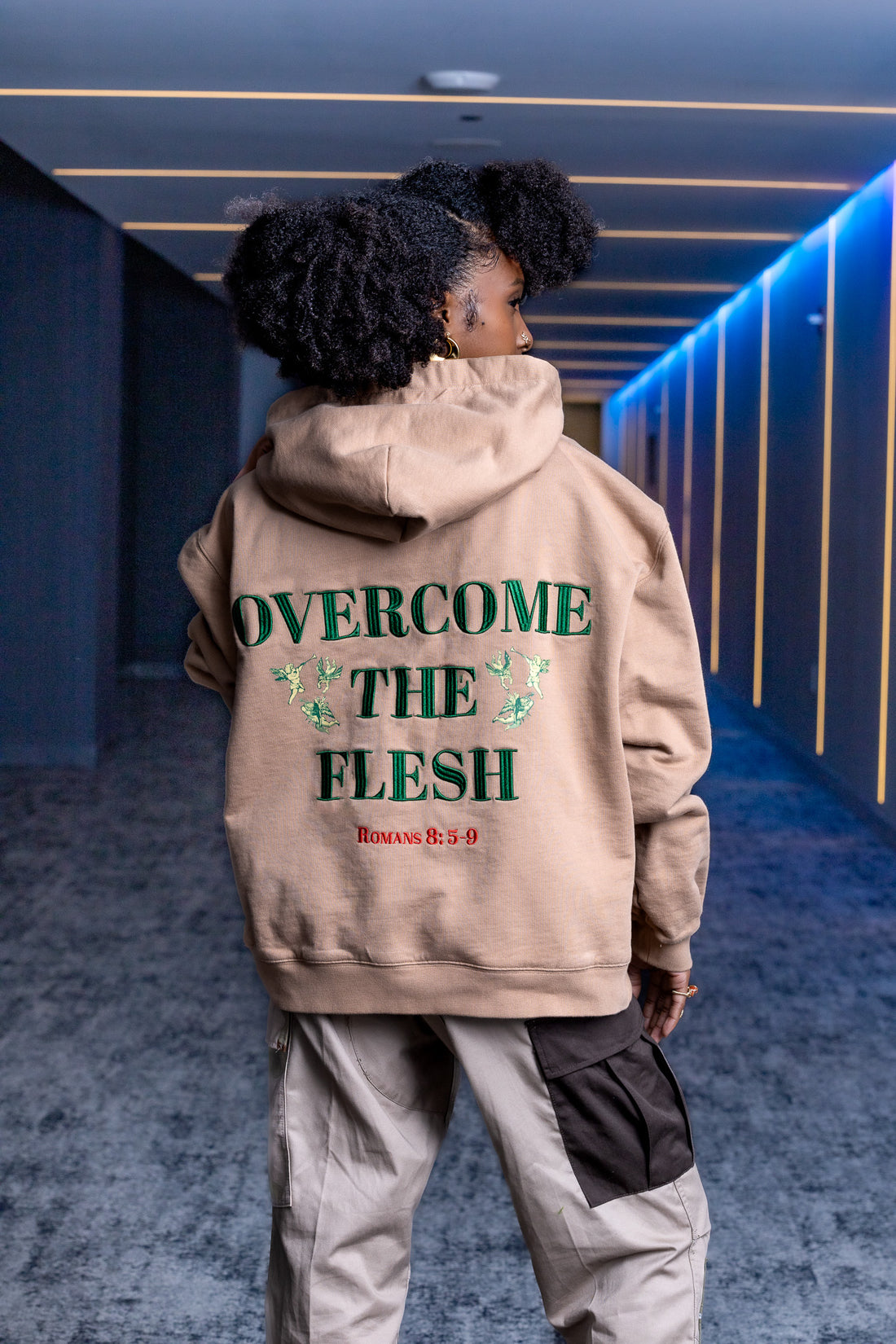 Overcome the Flesh Hoodie