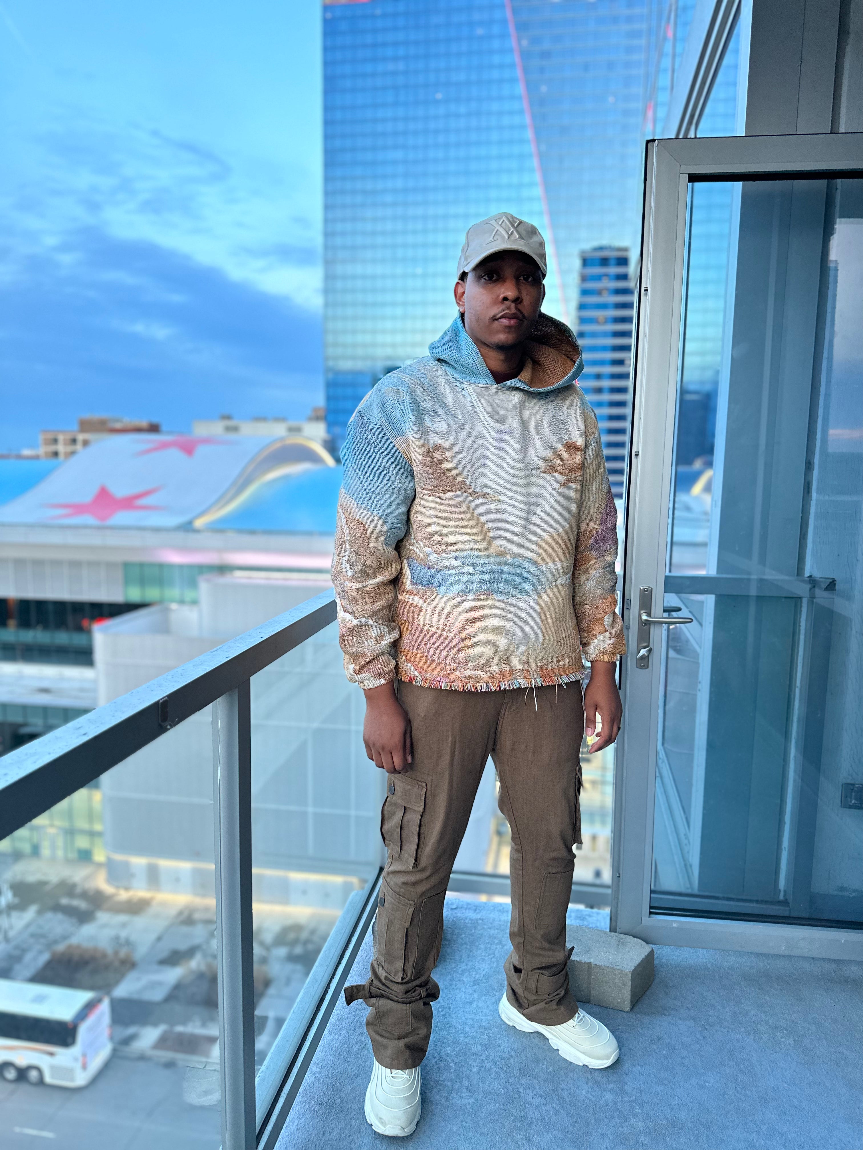 Heaven on Earth Tapestry Hoodie