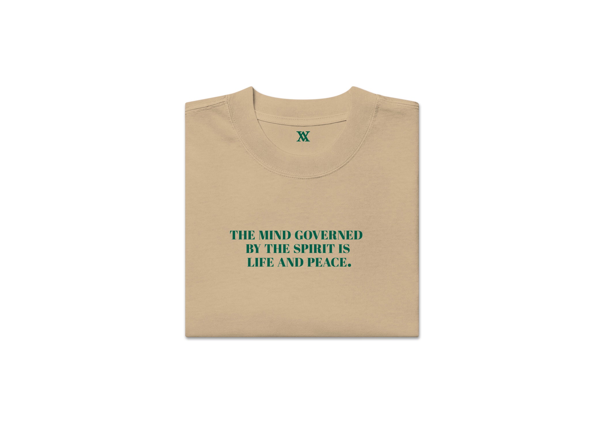 Overcome The Flesh Statement Tee