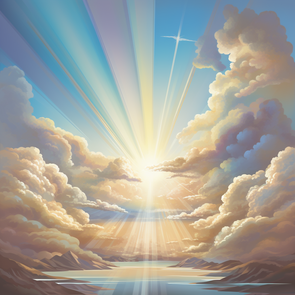 Heaven on Earth Tapestry Hoodie