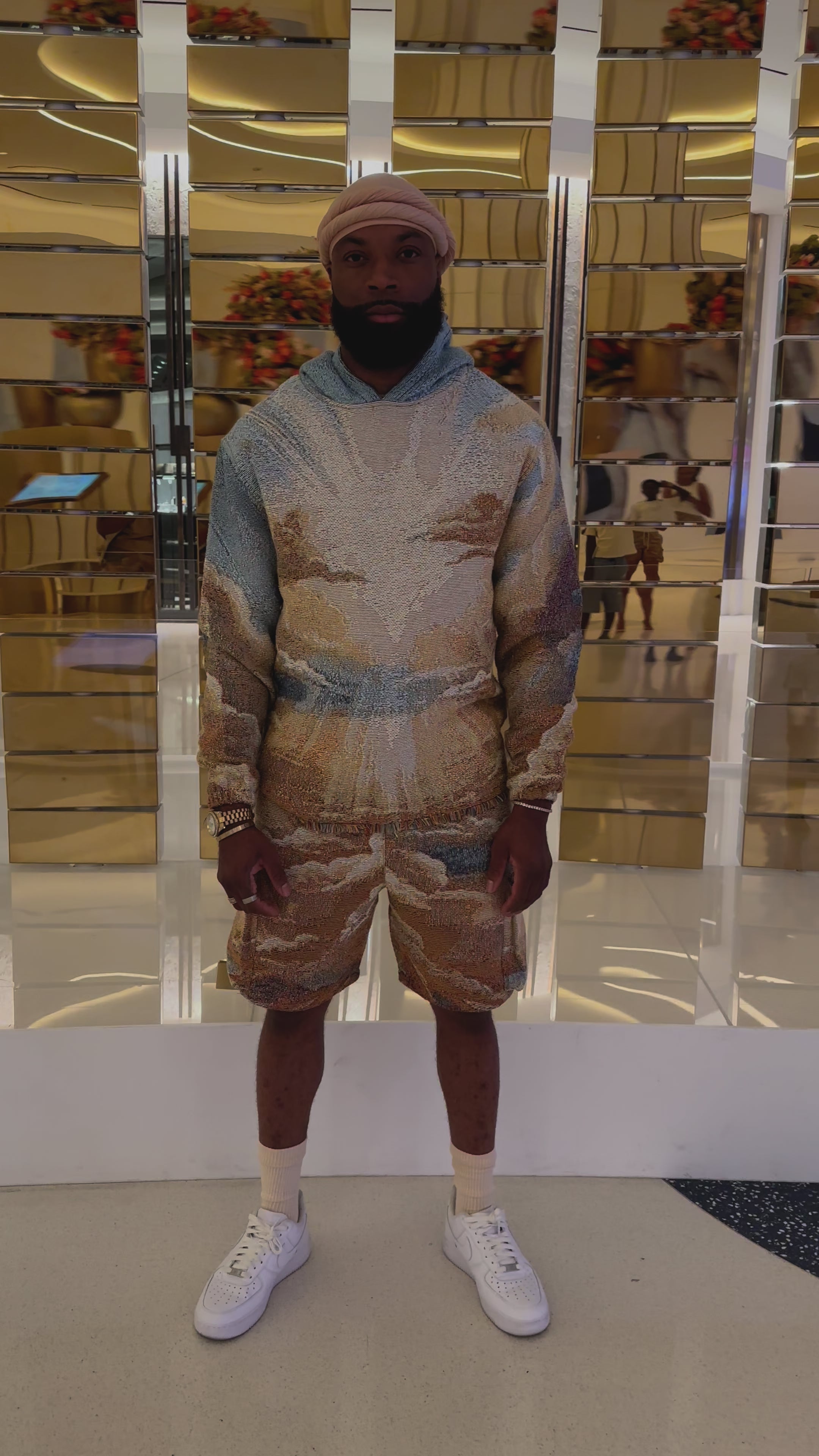 Heaven on Earth Tapestry Hoodie