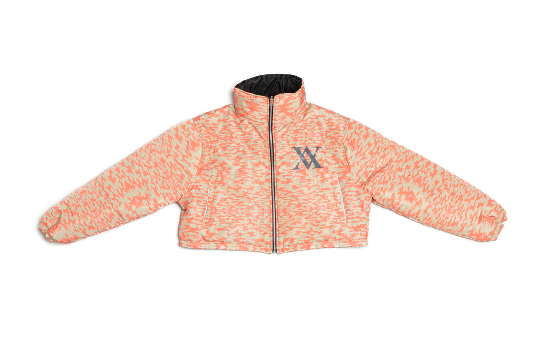 REVERSIBLE CAMO PUFFER JACKET