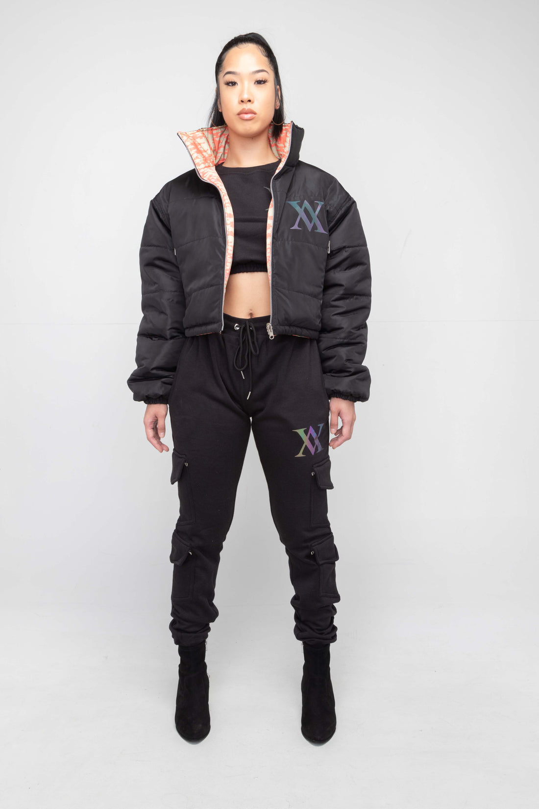 REVERSIBLE CAMO PUFFER JACKET