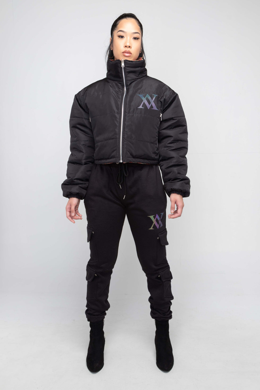 REVERSIBLE CAMO PUFFER JACKET