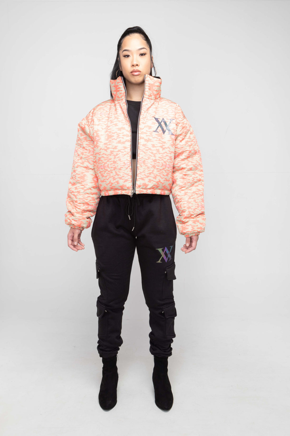 REVERSIBLE CAMO PUFFER JACKET