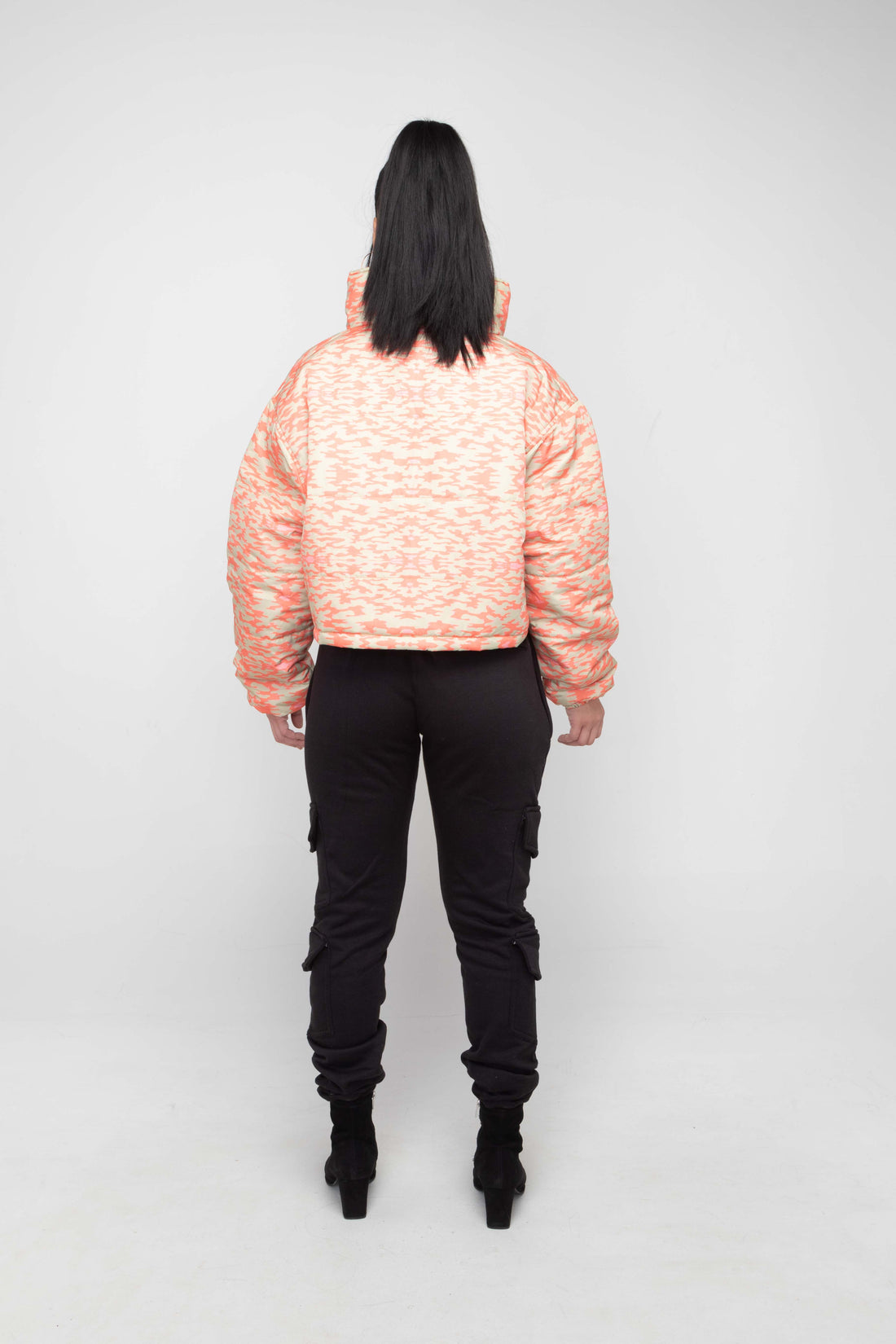 REVERSIBLE CAMO PUFFER JACKET